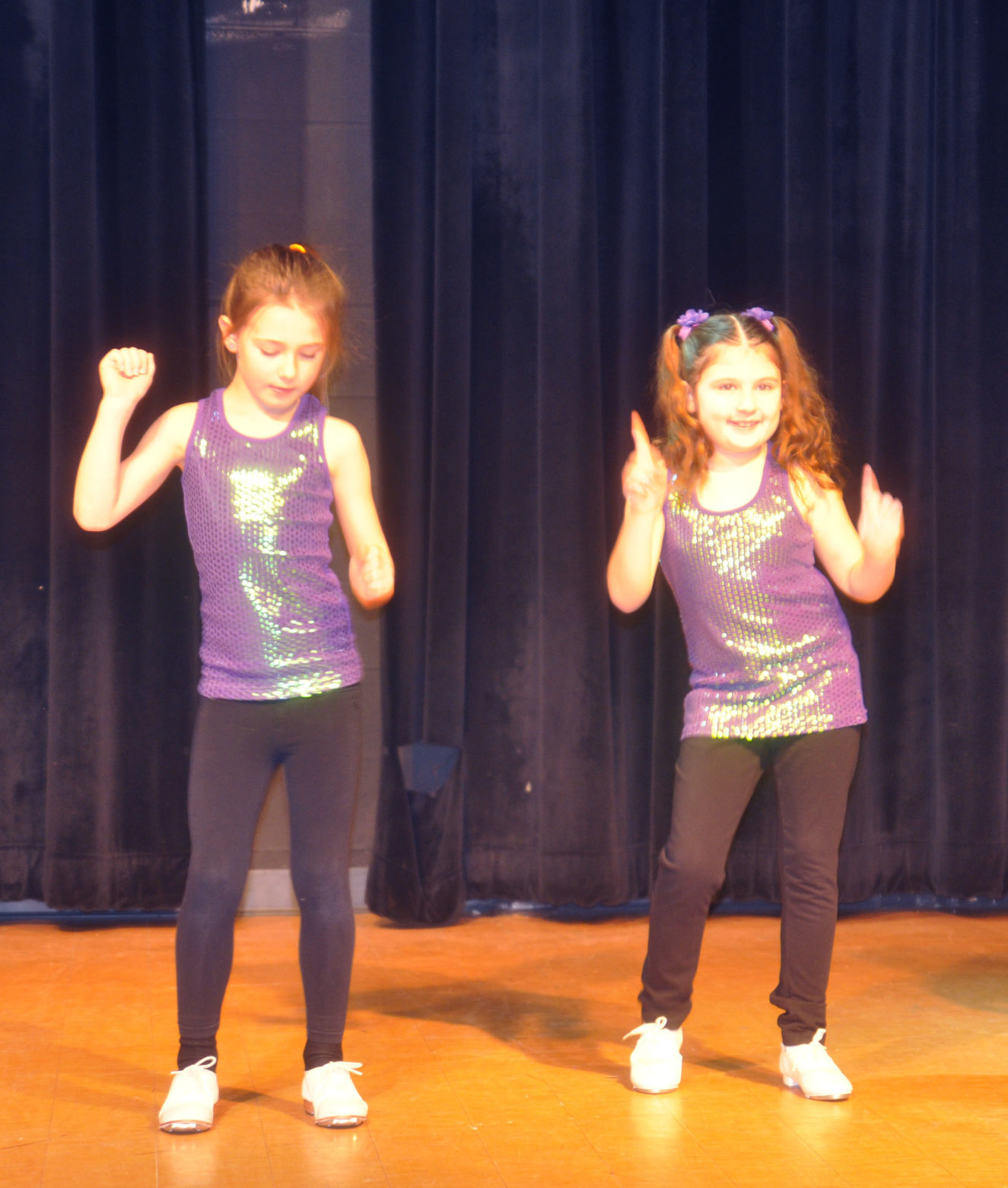 Kids Expo - two dancers on stage